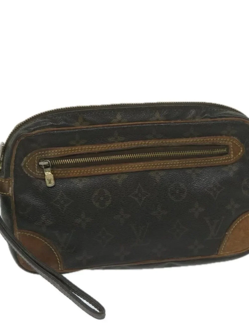 LOUIS VUITTON Monogram Marly Dragonne GM Clutch Bag M51825 LV Auth 59399